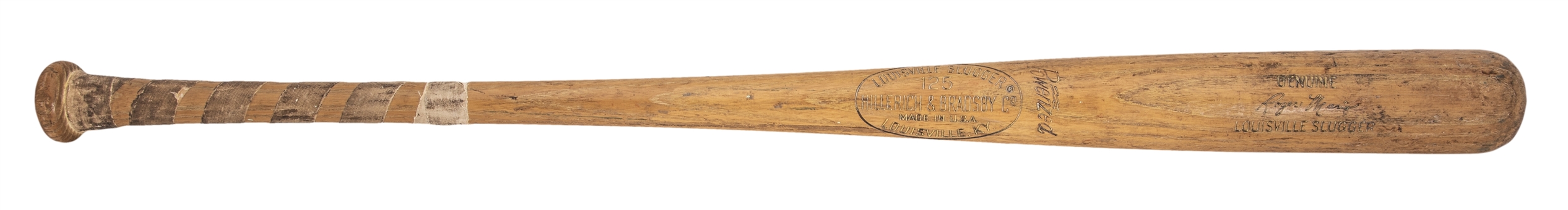 1967-1968 Roger Maris Game Used Hillerich & Bradsby A92 Model Bat (PSA/DNA GU 10)
